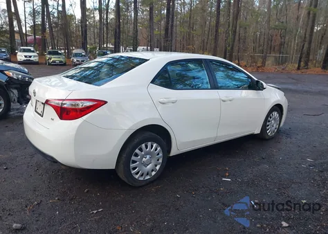 2014 Toyota Corolla Le из США, поврежденный, VIN 5YFBURHE5EP145176